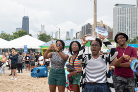 Plan Your Visit & Accessibility (Crowd enjoying the Chicago Air and Water Show)